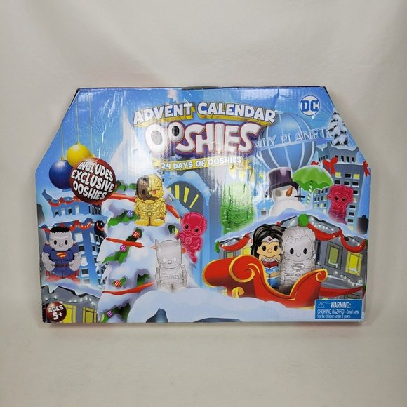 DC Comics Other - DC Universe Ooshies Christmas Advent Calendar 24 Days Of Ooshies Exclusive 2021